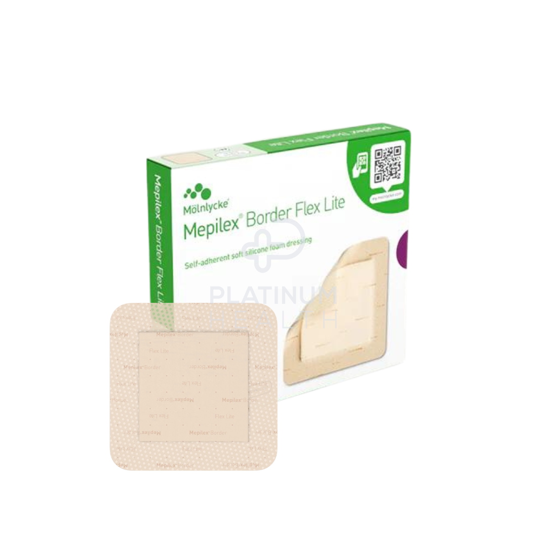 mepilex border dressing Mepilex Border Flex Flexible, All-In-One Silicone Foam Adhesive Dressing 4