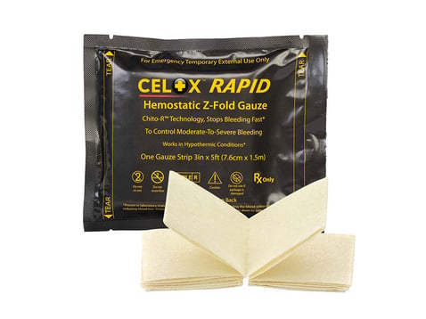Buy Celox Rapid Hemostatic Gauze | In-Stock & Fast Shipping Buy Celox Rapid Hemostatic Gauze | In-Stock & Fast Shipping