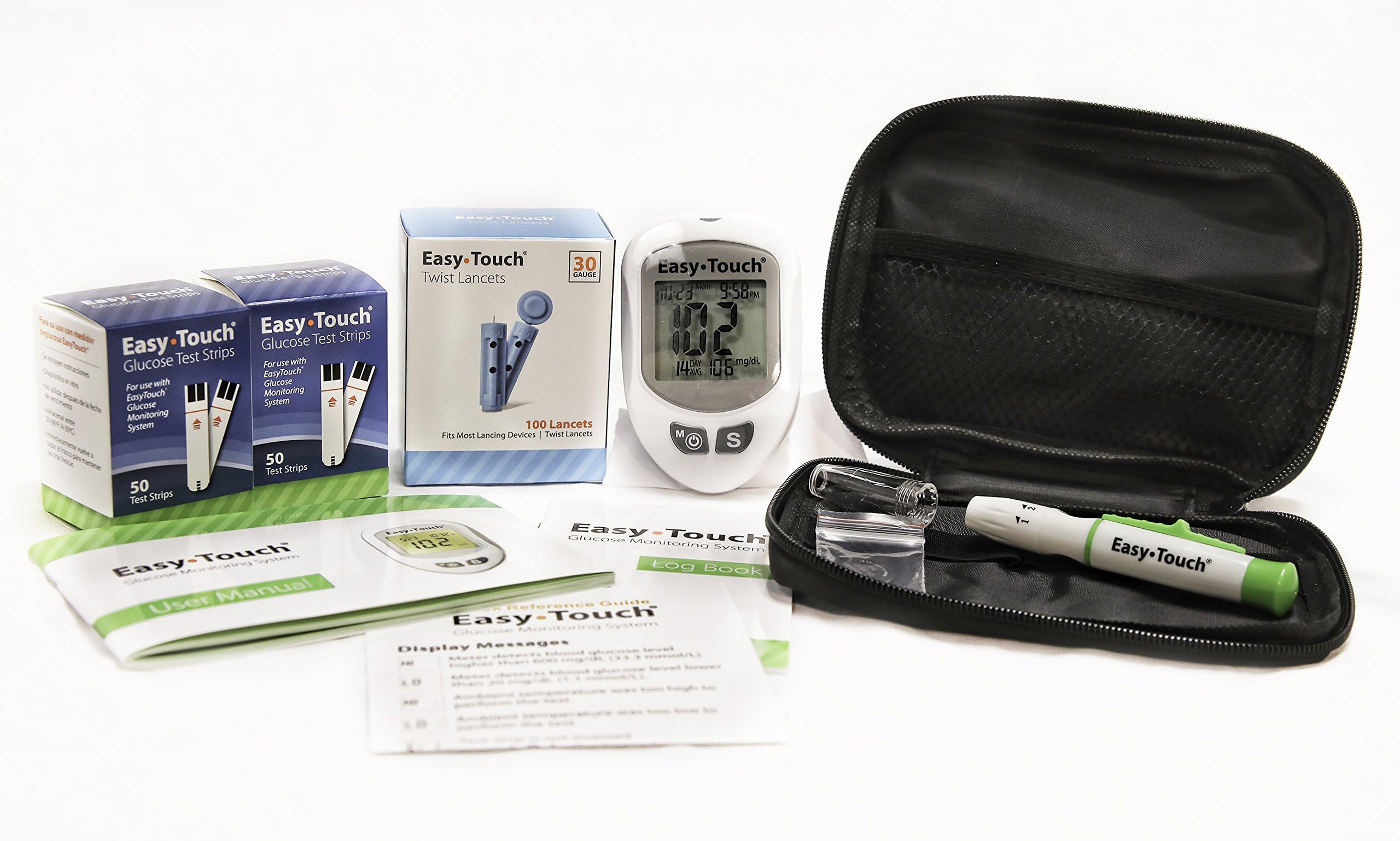 Buy EasyTouch Glucose Monitor Ki… | In-Stock & Fast Shipping